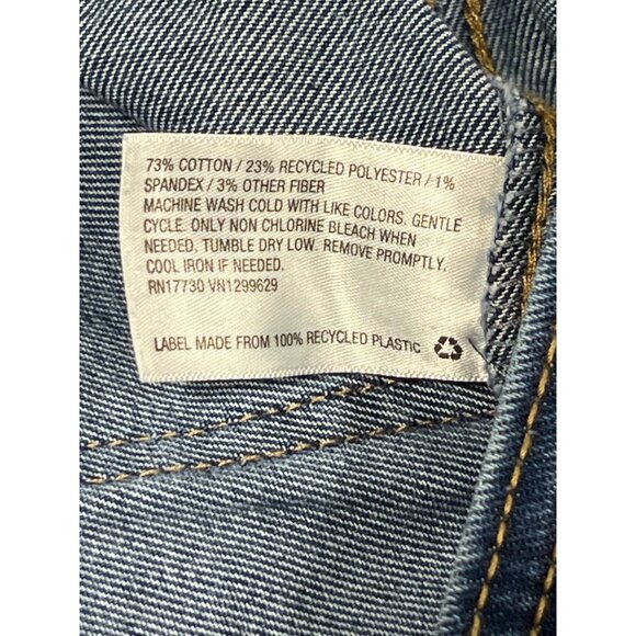 Knox Rose- Women's High-Rise Jeans Elastic Waistband Relaxed At Hips & Thighs-3X - Picture 9 of 14